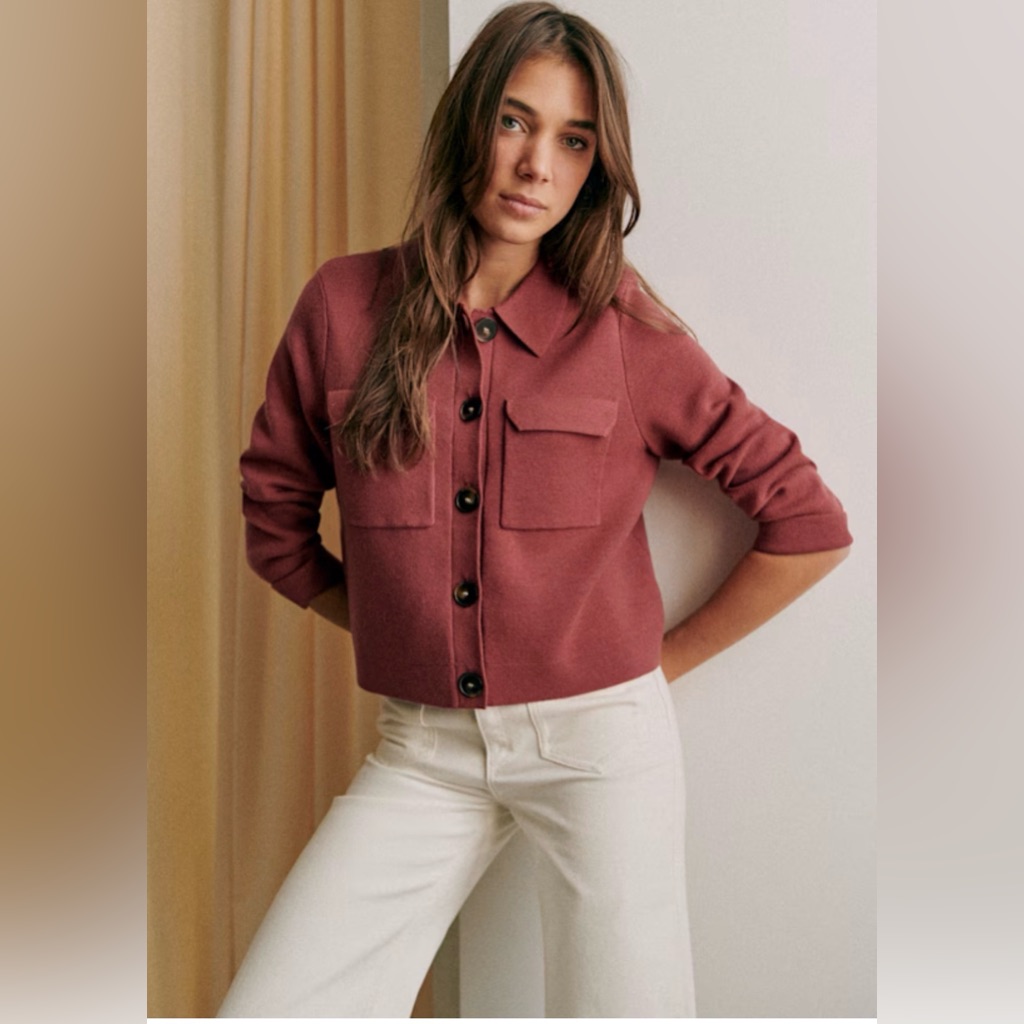 Sezane Betty Cardigan Xs